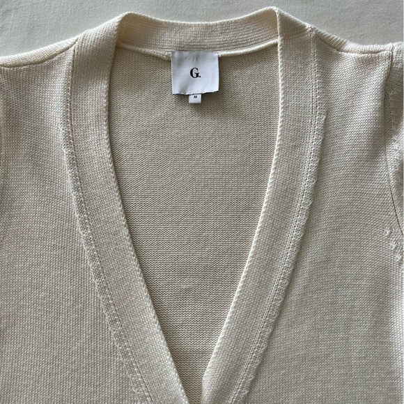 G.Label by Goop Erica Cardigan in Ecru - Picture 10 of 14